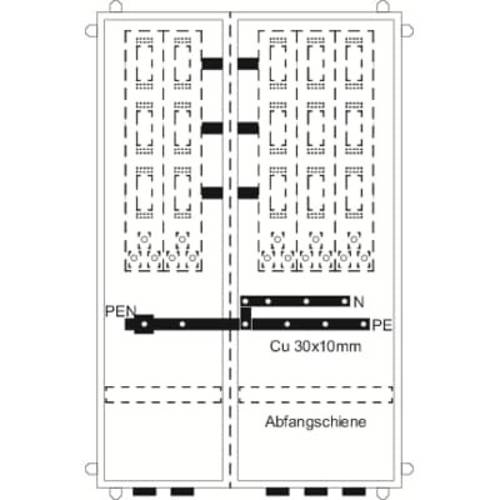 Striebel & John 2CPX032630R9999 KS876 Verteilerschrank Aufputz Inhalt 1 St.