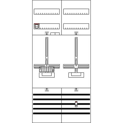 Striebel & John 2CPX044234R9999 KA2374 Zählerfeld Inhalt 1 St.