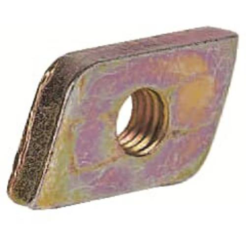 Striebel & John ZX254P10 3UF79500AA000 Gleitmutter 8 mm Stahl 10 St.