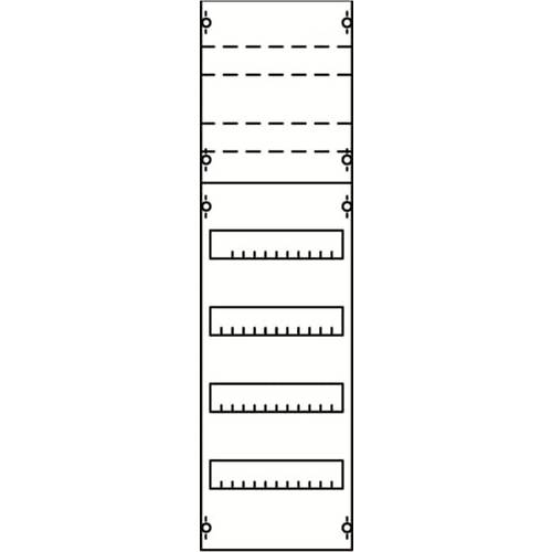 Striebel & John 2CPX037624R9999 Reiheneinbaugeräte-Modul Anzahl Reihen 4 1 St.