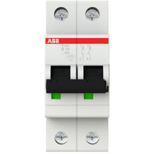 Thumbnail - ABB 2CDS252001R0105 S202-B10 Leitungsschutzschalter 2polig
