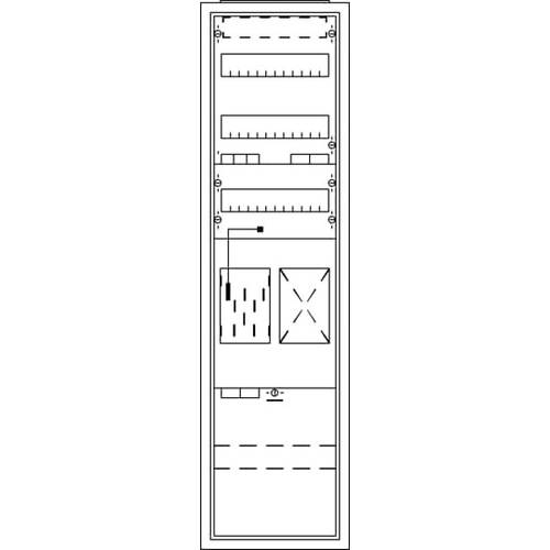 Striebel & John 2CPX032551R9999 KS3230EZ Zählerschrank Inhalt 1 St.