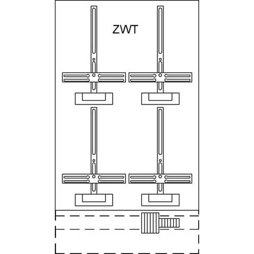 Striebel & John 2CPX038486R9999 Zählerwechselplatte Grau, Lichtgrau (RAL 7035) 1 St.