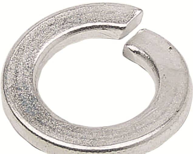 Striebel & John ZX290P10 1455UBY Federring Innen-Durchmesser: 10.2 mm DIN 127 Stahl verzinkt 10 St.