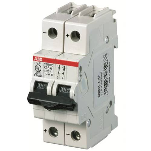ABB 2CDS272517R0337 S202UDC-K4 Leitungsschutzschalter 2polig