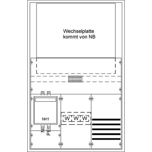 Striebel & John 2CPX032637R9999 KS4218 Verteilerschrank Inhalt 1 St.