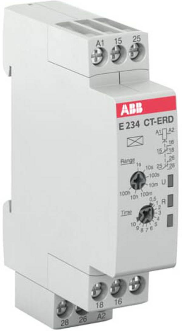 ABB 1SVR500100R0100 CT-ERD.22 Zeitrelais Multifunktional 1 St. Zeitbereich: 0.05 s - 100 h