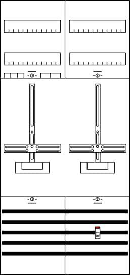 Striebel & John 2CPX035749R9999 KA2274 Zählerfeld Inhalt 1 St.