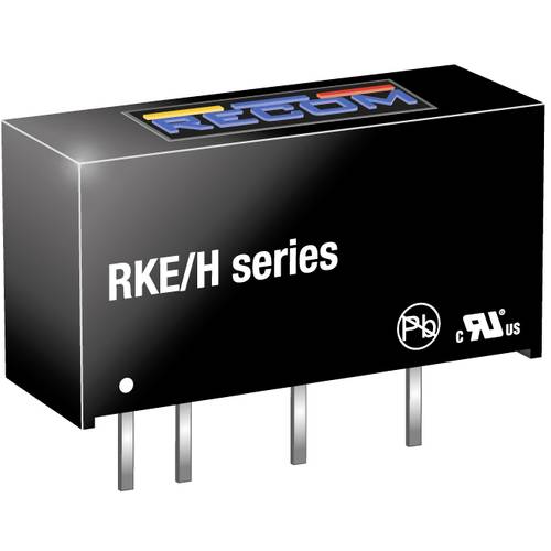 Thumbnail - RECOM RKE-2405S/H DC/DC-Wandler, Print 5 200 mA 1 W Anzahl Ausgänge: 1 x Inhalt 1 St.