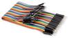 Whadda WPA427 Jumper-Kabel [40x Drahtbrücken-Stecker - 40x Drahtbrücken-Stecker] 15.00 cm Bunt