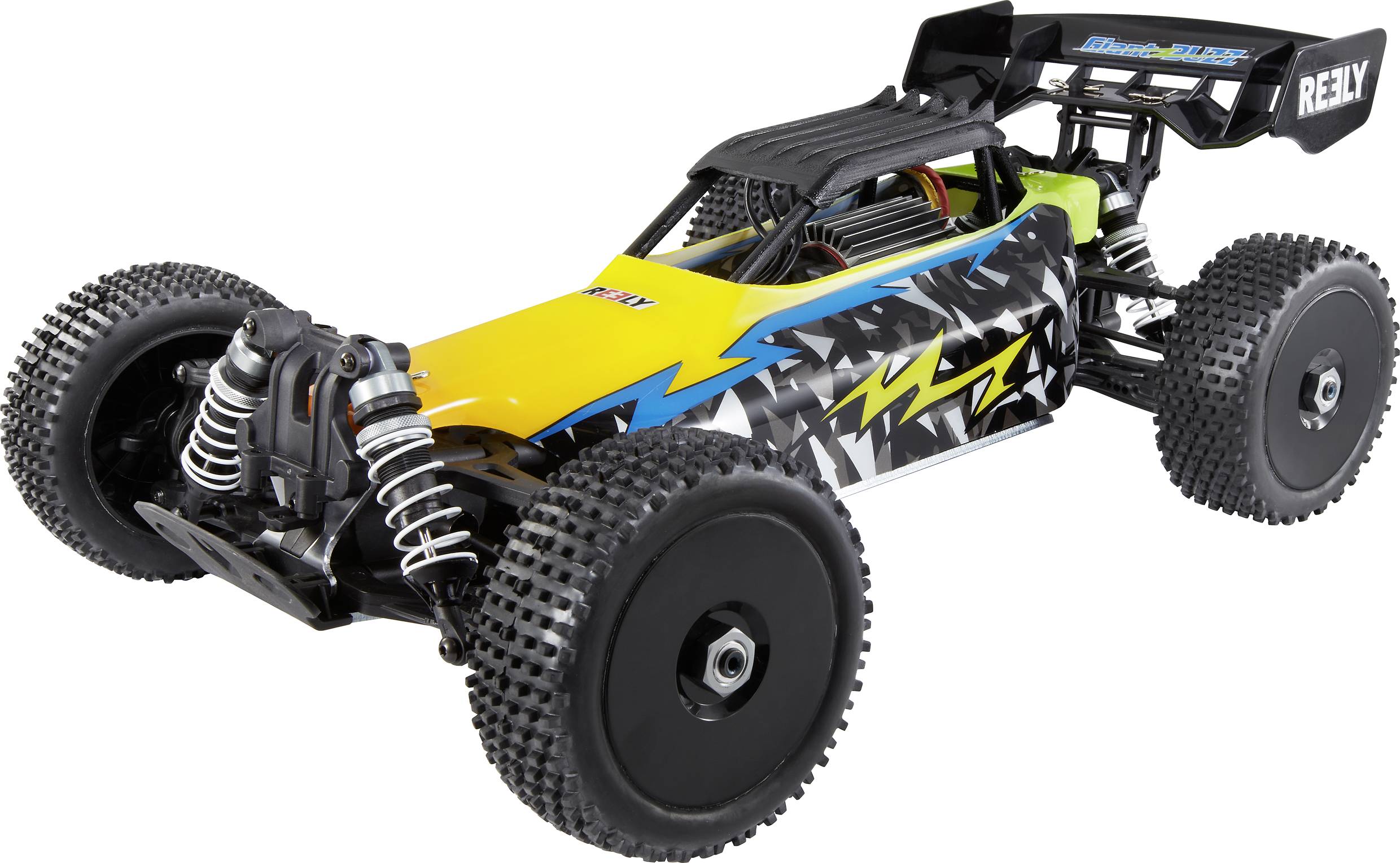 Reely Giant Buzz Brushless 1:8 RC Modellauto Elektro Buggy Allradantrieb (4WD) 100% RtR 2,4 GHz inkl. Akku, Ladegerät un-1