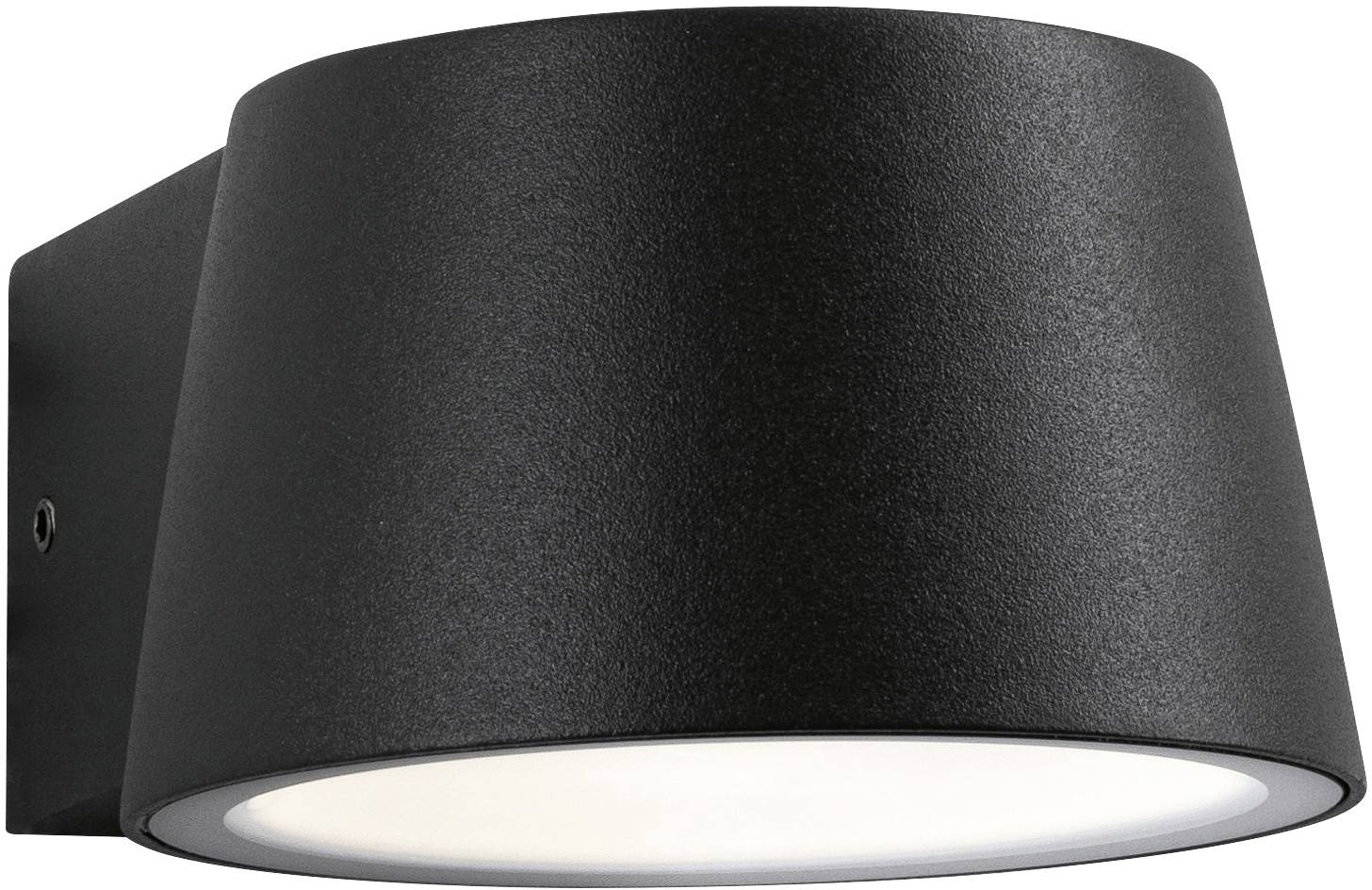 PAULMANN Capea 94452 LED-Außenwandleuchte 6 W Warmweiß Schwarz