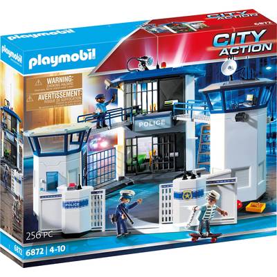 Playmobil® City Life Polizei-Kommandozentrale mit Gefängnis 6872