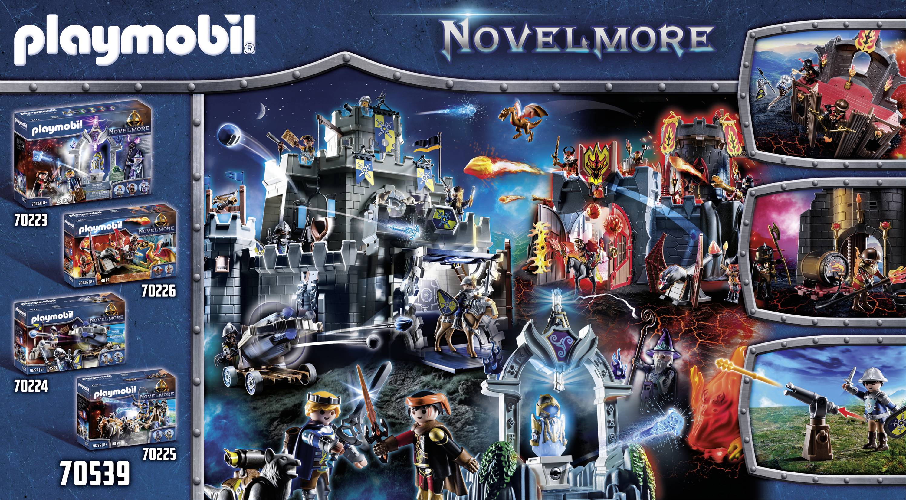 Playmobil® Novelmore Burnham Raiders Feuerruine 70539-3