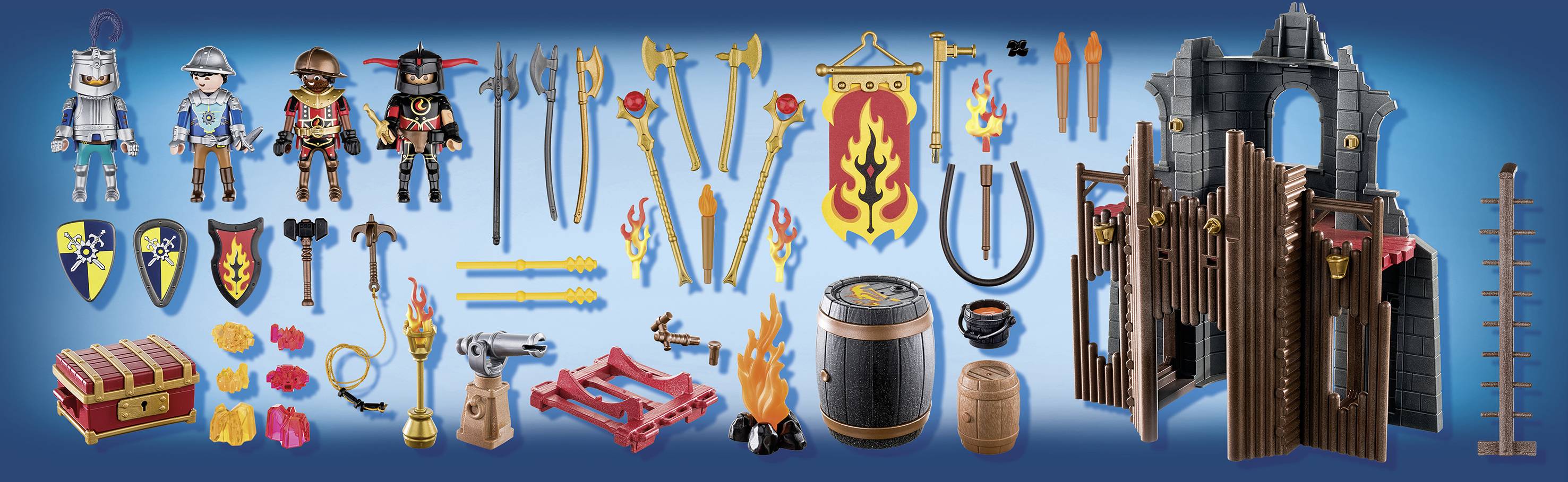 Playmobil® Novelmore Burnham Raiders Feuerruine 70539-8