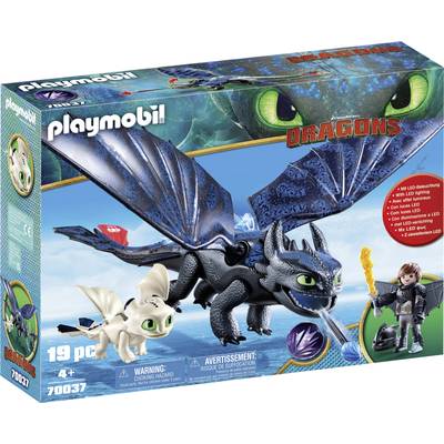 Playmobil® Dragons Ohnezahn und Hicks mit Babydrachen 70037-0