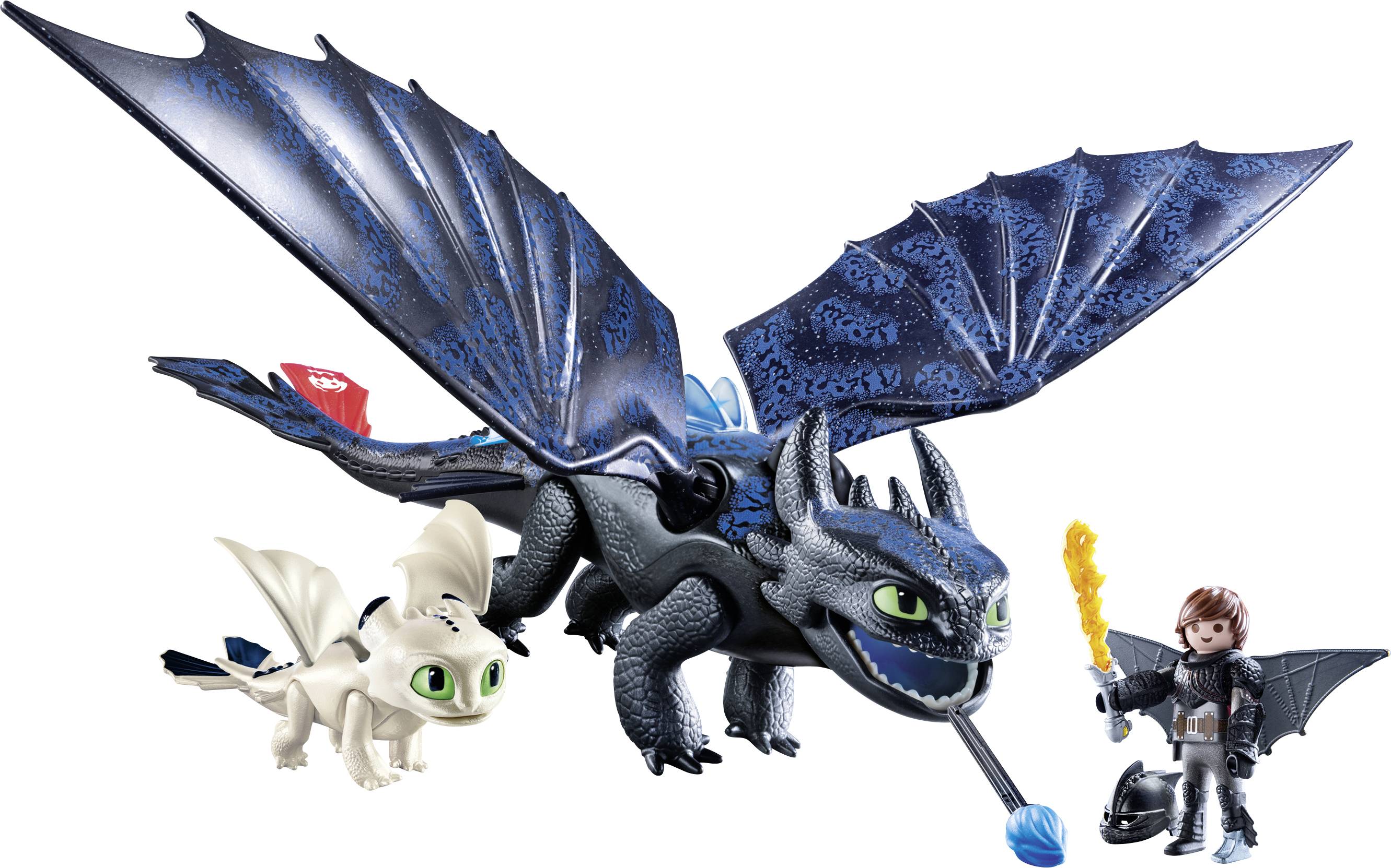 Playmobil® Dragons Ohnezahn und Hicks mit Babydrachen 70037-6