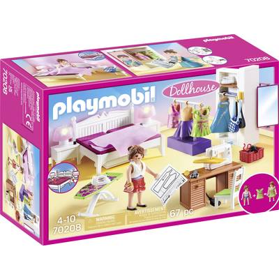 Playmobil® Dollhouse Schlafzimmer mit Nähecke 70208