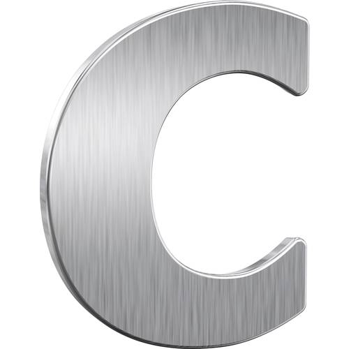 Basi 7300-0014 Hausnummerntafel Edelstahl