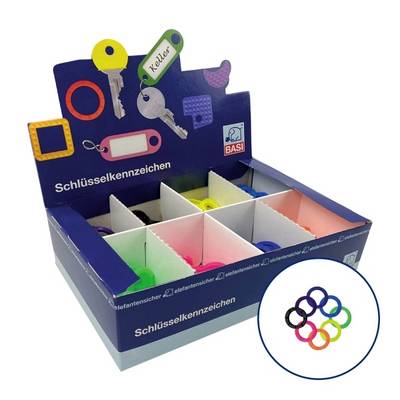 Basi Schlüsselclip 8520-9010 8-farbig 200 St.