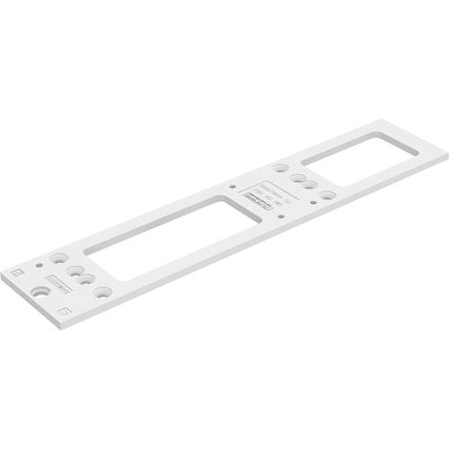 GEZE 1400-0001 Montageplatte Weiß