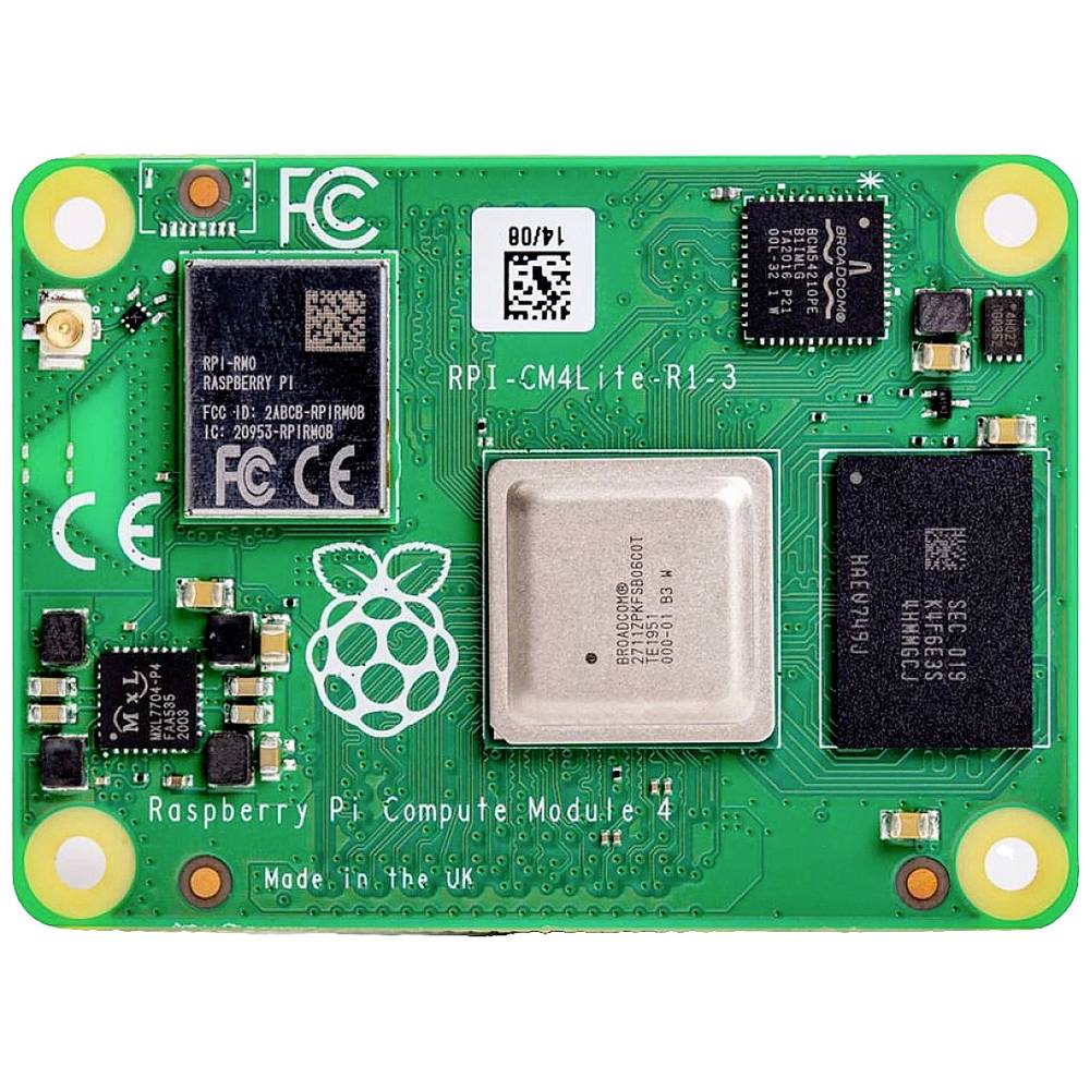 Raspberry Pi® CM4102000 Raspberry Pi Compute Module 4 2 GB 4 x 1.5 GHz