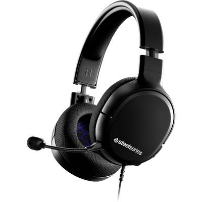 Steelseries Arctis 1 Gaming Over Ear Headset kabelgebunden Stereo Schwarz Mikrofon-Rauschunterdrückung, Noise Cancelling