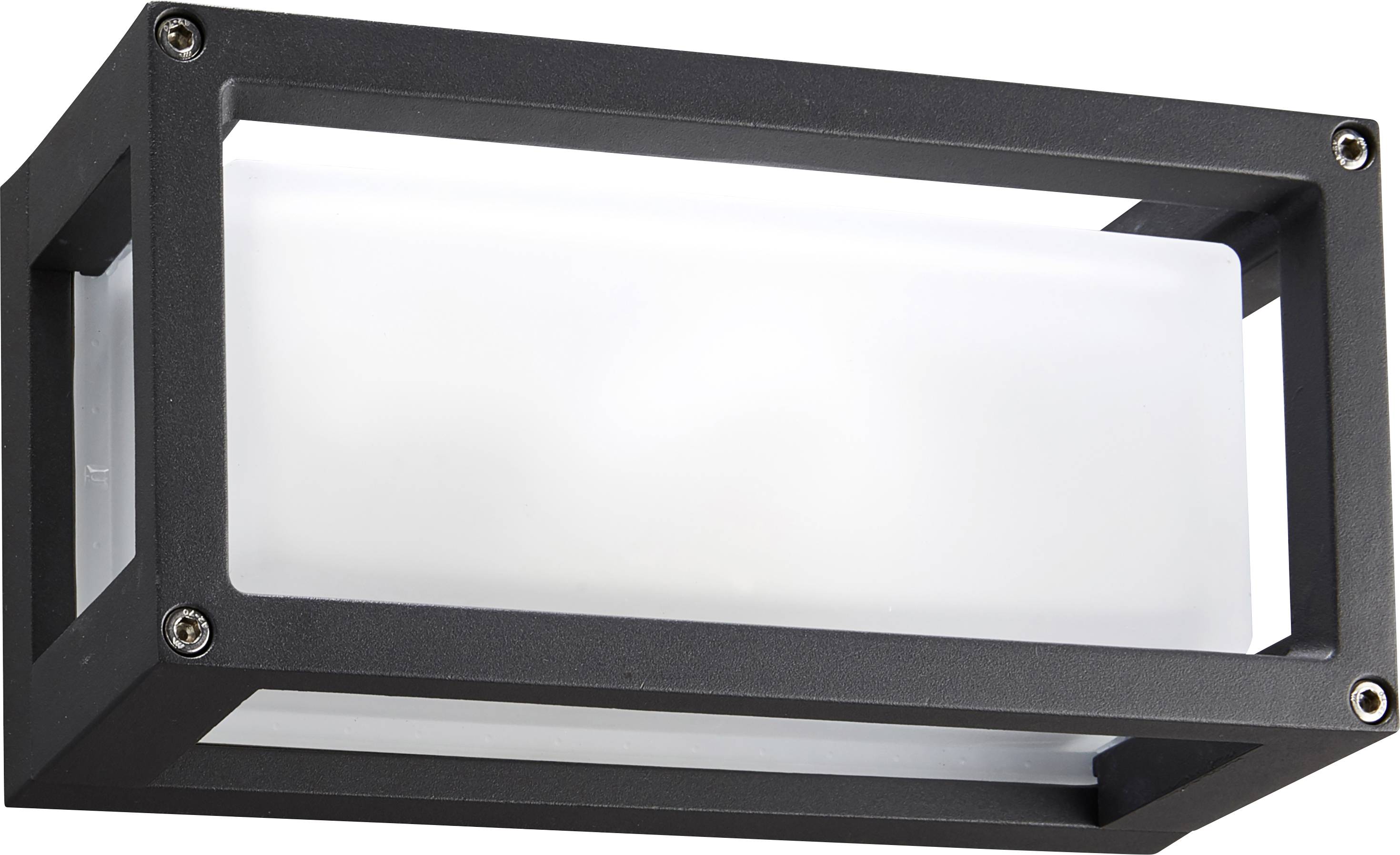 Heitronic Sevilla 500613 Wandleuchte E27 7 W Anthrazit