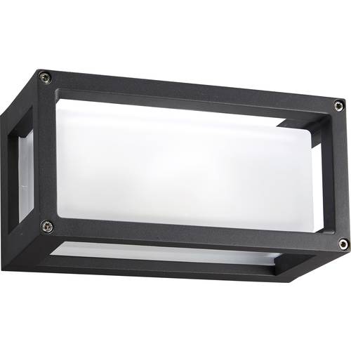 Heitronic Sevilla 500613 Wandleuchte E27 7 W Anthrazit