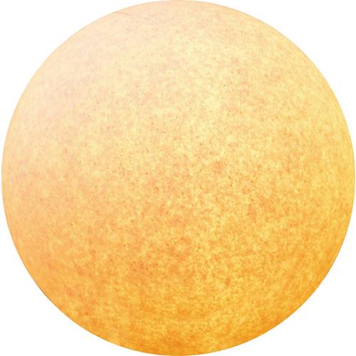 Heitronic 35955 Mundan LED-Gartenleuchte, Außen-Dekobeleuchtung Kugel LED 15 W Terracotta