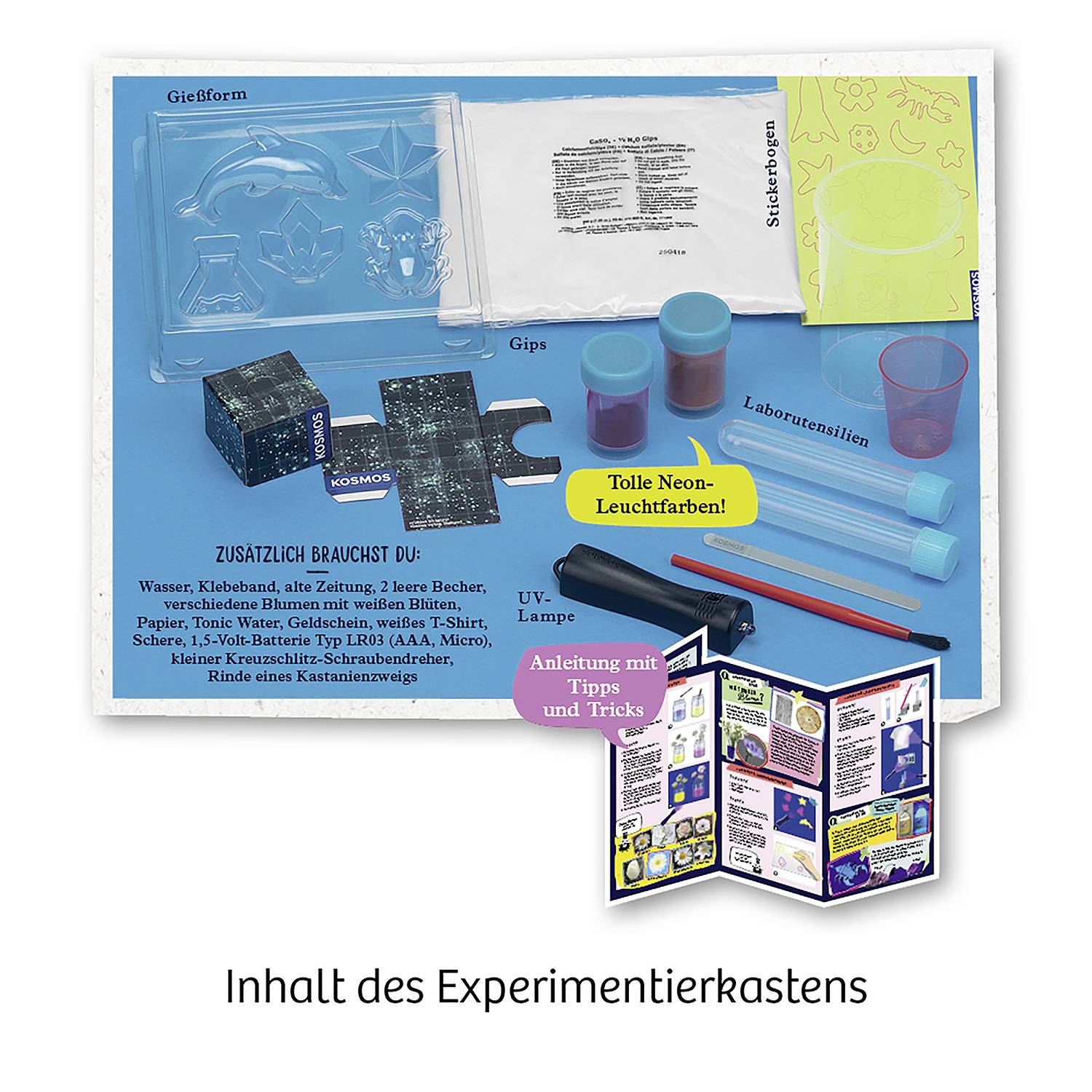 Experimentierkasten - Fun Science Neon-Leuchten.-2