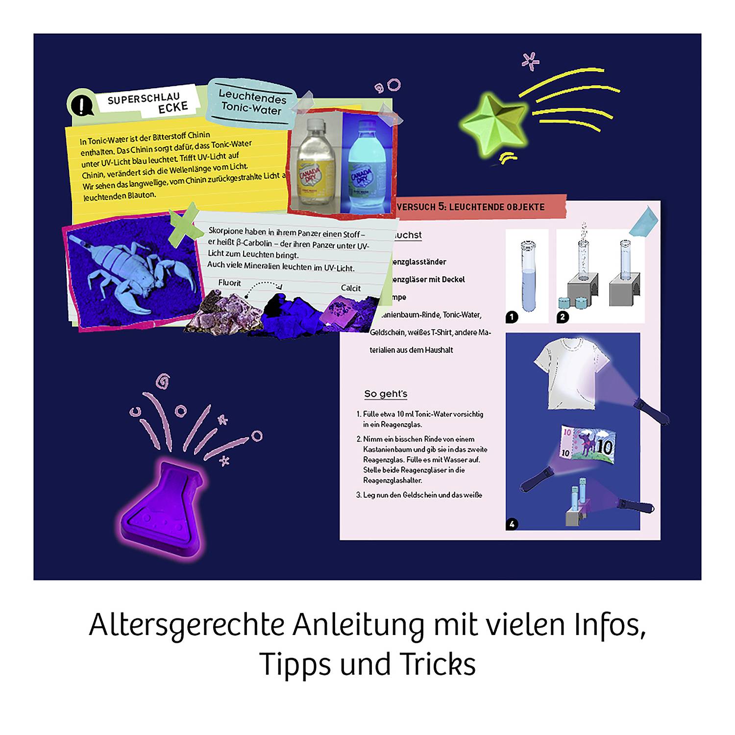 Experimentierkasten - Fun Science Neon-Leuchten.-4