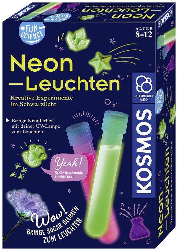 Experimentierkasten - Fun Science Neon-Leuchten.