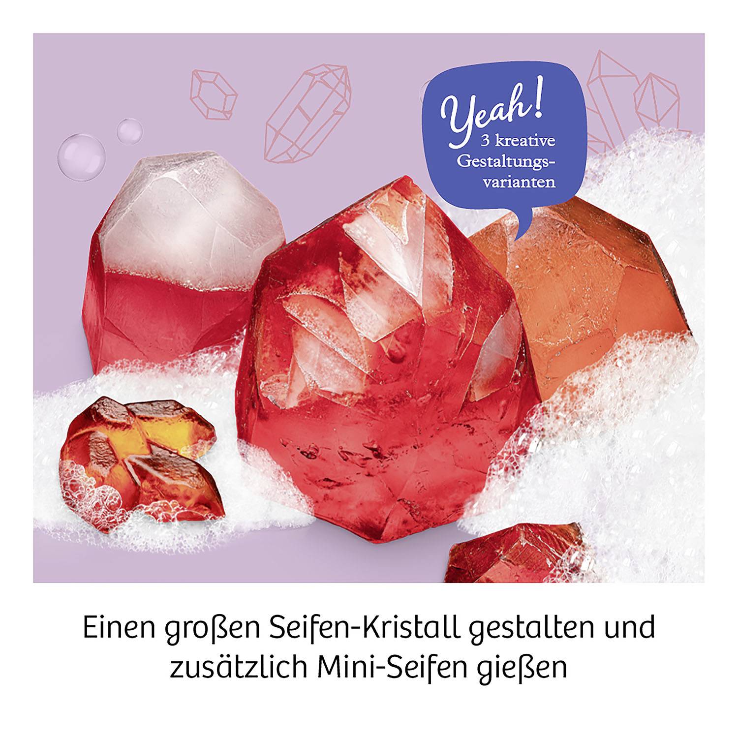 Kosmos Kristall-Seife, Seife, Chemie, 8 Jahr(e), Mehrfarbig-3