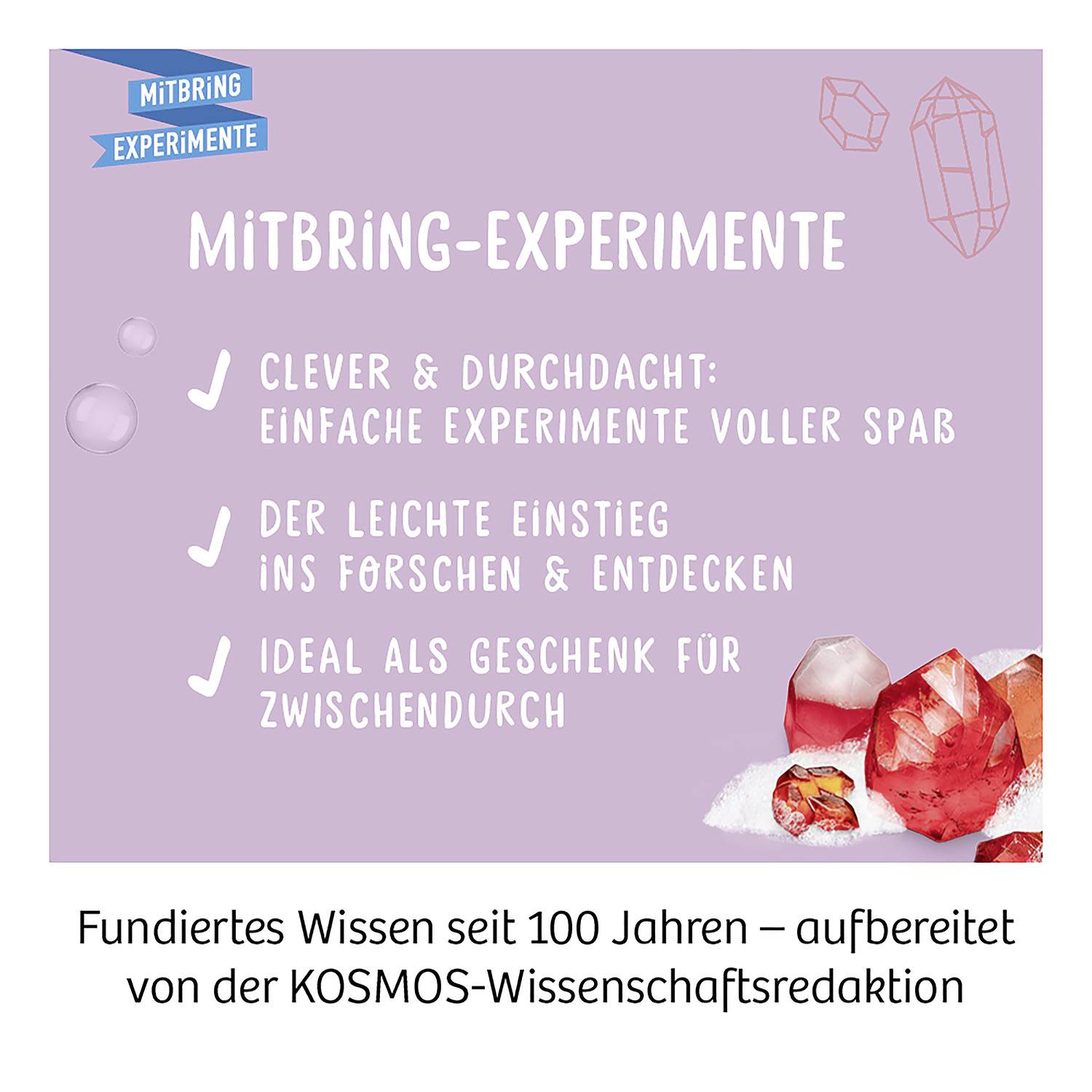 Kosmos Kristall-Seife, Seife, Chemie, 8 Jahr(e), Mehrfarbig-5