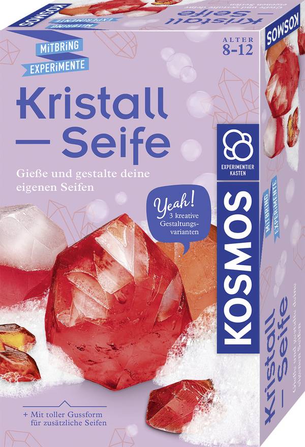 Kosmos Kristall-Seife, Seife, Chemie, 8 Jahr(e), Mehrfarbig