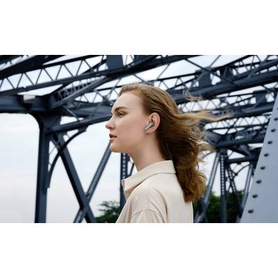 Lautstä Bluetooth® FreeBuds In HUAWEI Kopfhörer Noise Headset, kaufen Pro mit Cancelling Basisstation, Bluetooth® Silber Ear