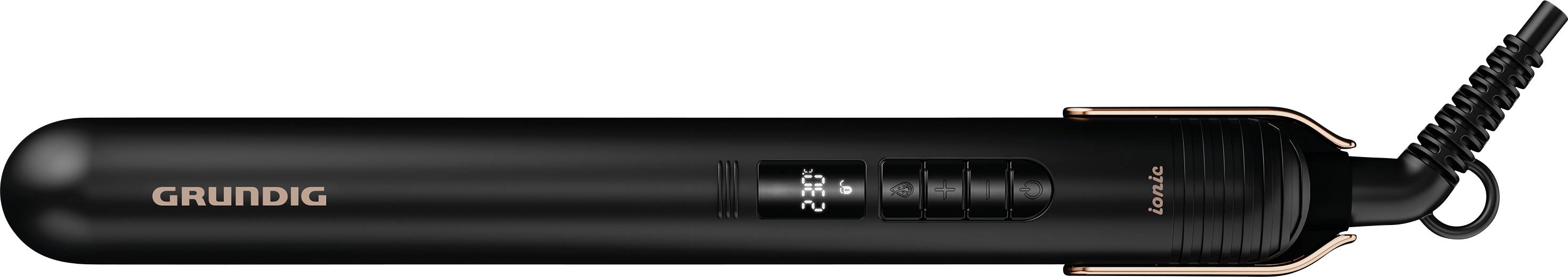 Grundig HS 7030, Glätteisen, Warm, 130 °C, 230 °C, 30 s, Schwarz, Roségold-1