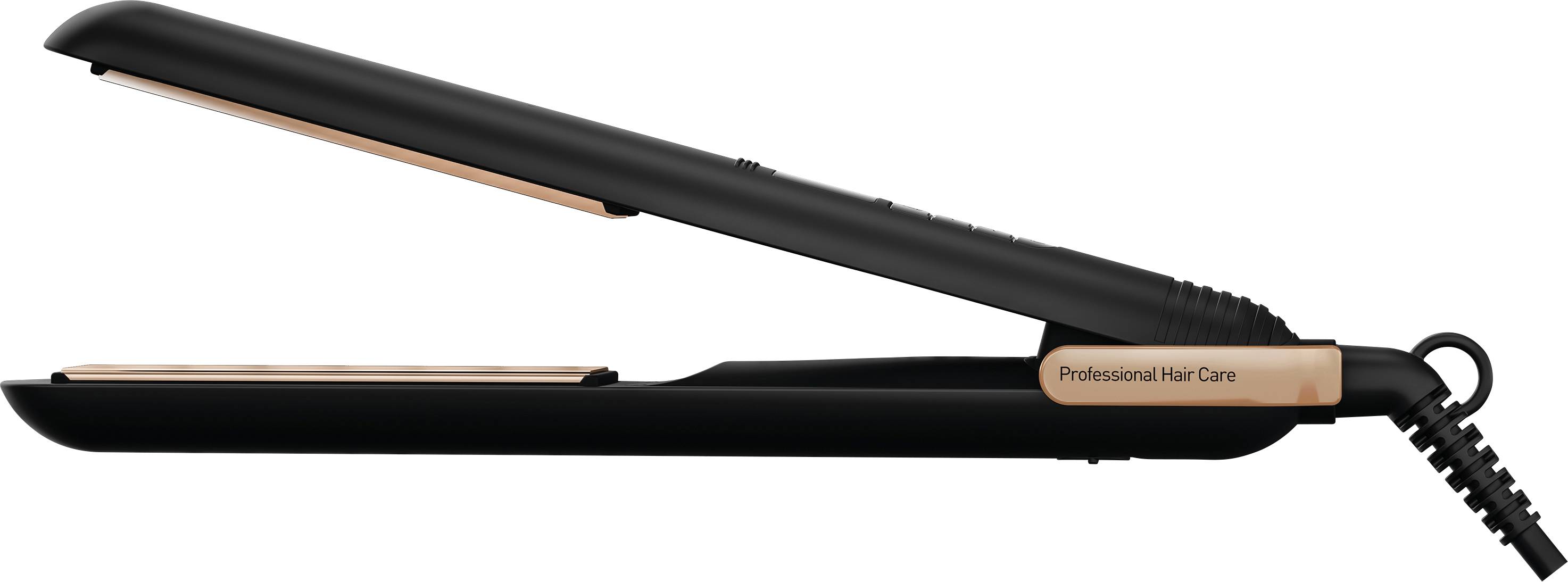 Grundig HS 7030, Glätteisen, Warm, 130 °C, 230 °C, 30 s, Schwarz, Roségold-2