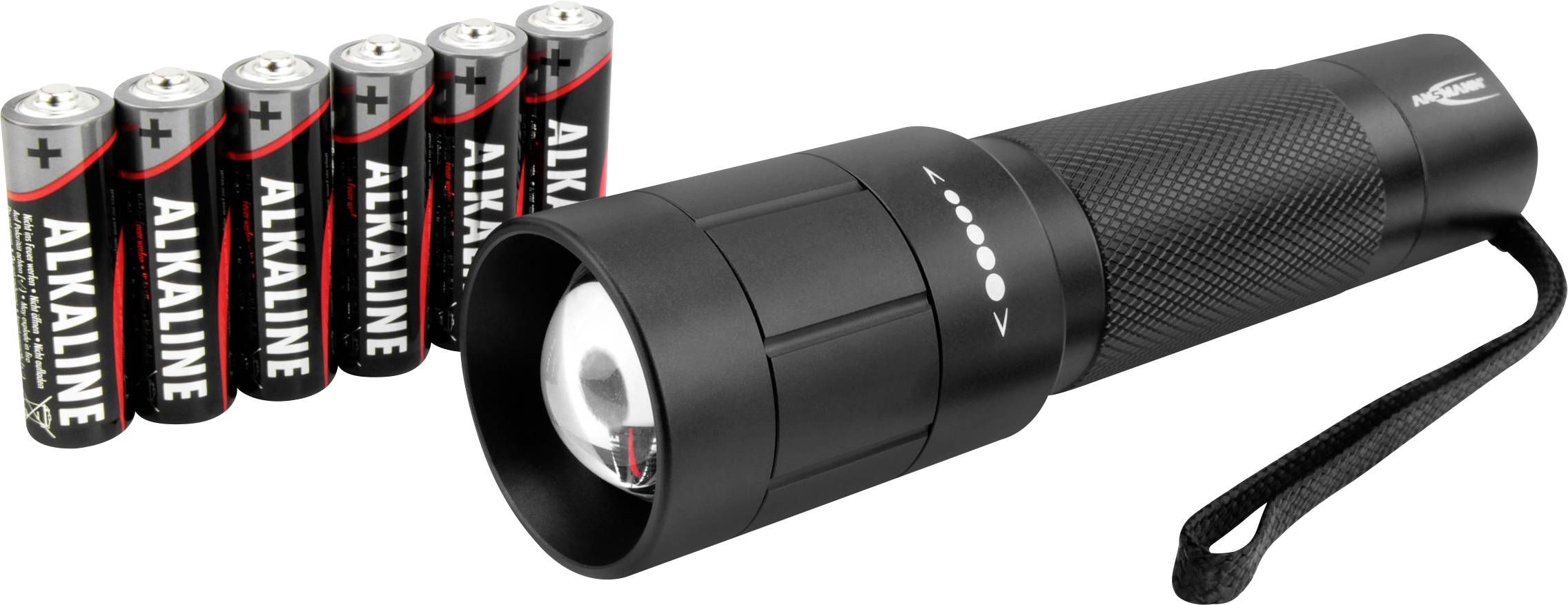 ANSMANN 1600-0257 LED Taschenlampe batteriebetrieben 1500 lm