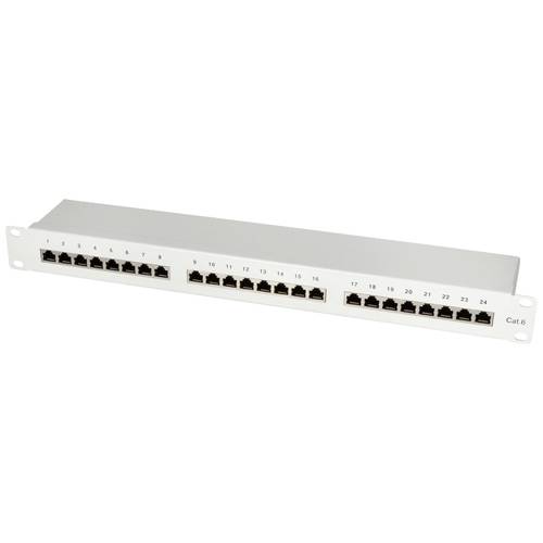 LogiLink NP0053 24 Port Patch-Panel 483 mm (19) CAT 6 1 HE
