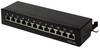 LogiLink NP0019B 12 Port Patch-Panel CAT 6a Mehrfarbig