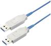 LogiLink USB-Kabel USB 3.0 USB-A Stecker, USB-A Stecker 30.00 m Aktiv mit Signalverstärkung CU0103