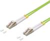 LogiLink FP5LC10 Glasfaser LWL Anschlusskabel 10.00 m Lindgrün 50/125 µ Multimode