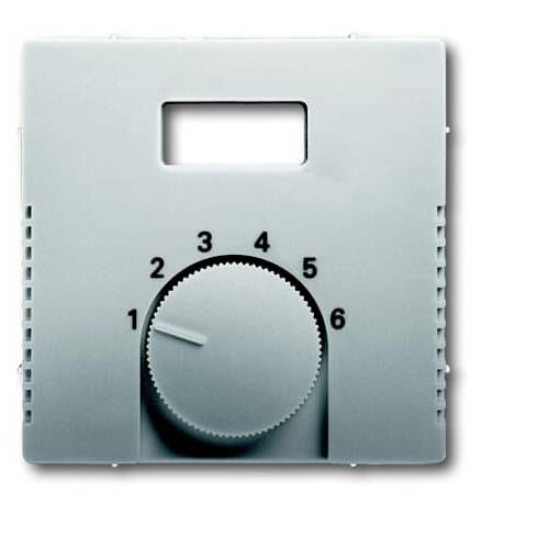 Busch-Jaeger Abdeckung Temperaturregler Pur Edelstahl Edelstahl 2CKA001710A3761 1 St.