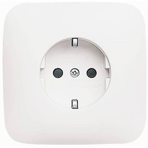 ABB 2CKA002013A4664 Schutzkontakt-Steckdose IP20 Reinweiß (RAL 9010), Weiß