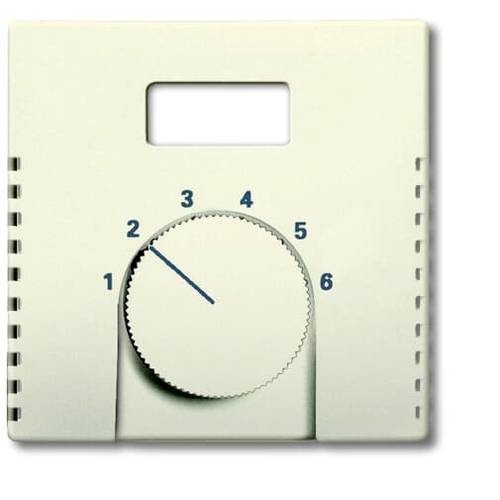Busch-Jaeger Abdeckung Temperaturregler Future Linear Perlweiß, Creme-Weiß 2CKA001710A3696 1 St.