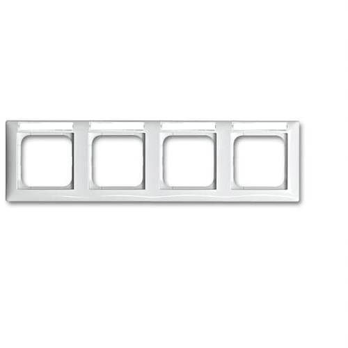 Busch-Jaeger 4fach Rahmen Rahmen Weiß, Reinweiß (RAL 9010) 2CKA001754A4551 1 St.