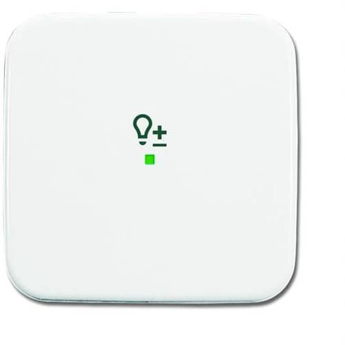 Busch-Jaeger 1fach Abdeckung free@home Weiß, Reinweiß (RAL 9010) 2CKA006220A0086 1 St.