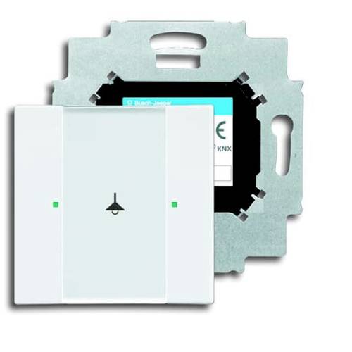 Busch-Jaeger 6125/01-84 2CKA006115A0182 Eingangsmodul Weiß, Verkehrsweiß 1 St.